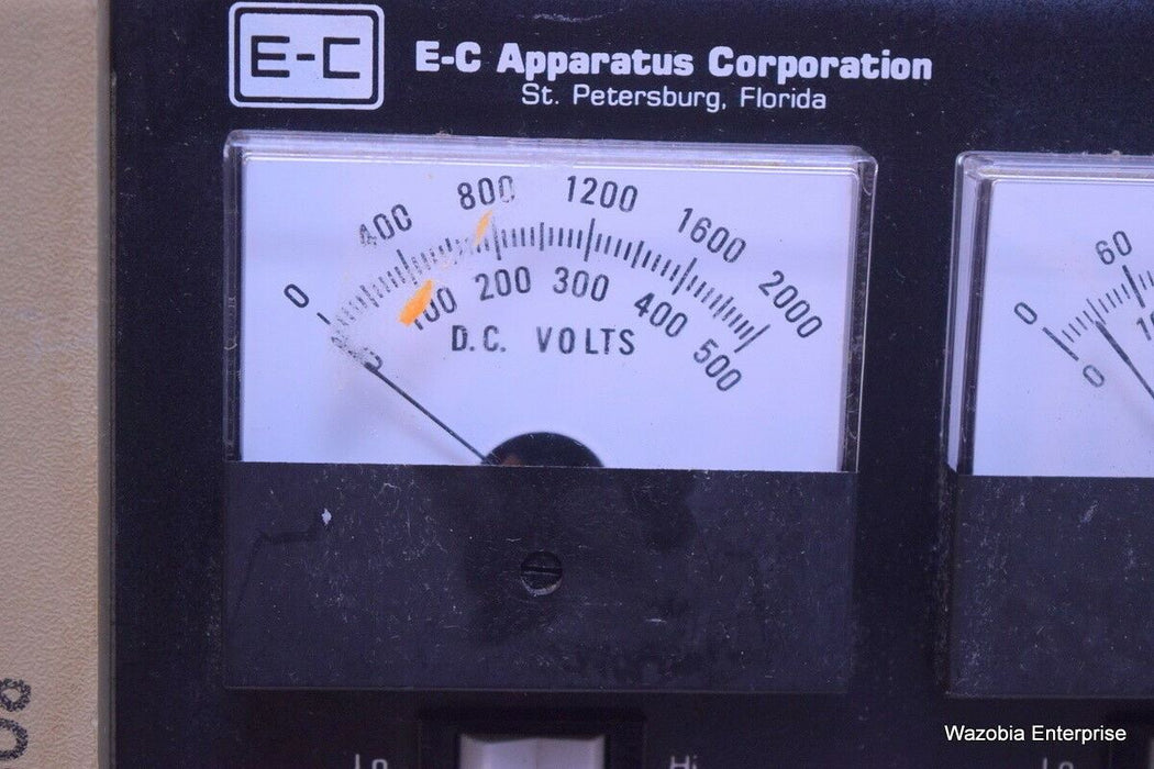 EC APPARATUS CORPORATION MODEL EC 500 POWER SUPPLY