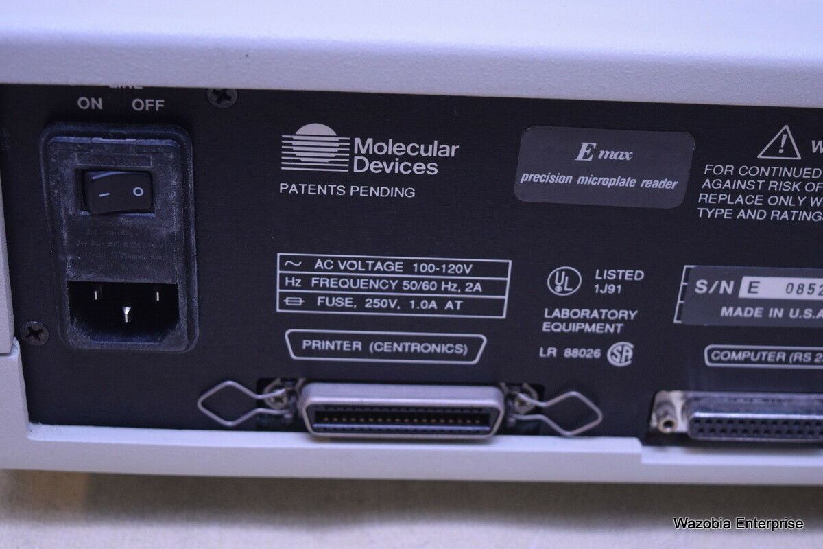 MOLECULAR DEVICES EMAX PRECISION MICROPLATE READER