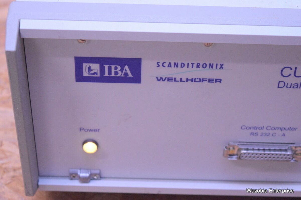 IBA SCANDITRONIX WELLHOFER WATER BLUE PHANTOM SYSTEM