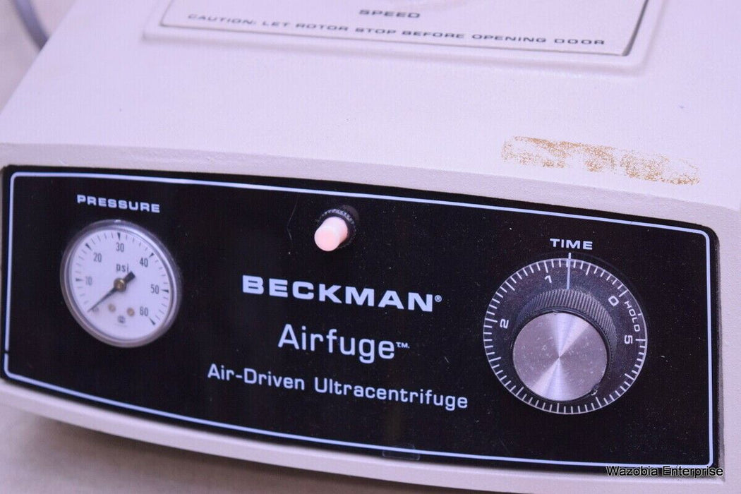 BECKMAN AIRFUGE AIR-DRIVEN ULTRACENTRIFUGE CENTRIFUGE