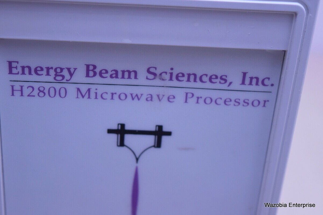 ENERGY BEAM SCIENCE H2800 MICROWAVE PROCESSOR MODEL H2910