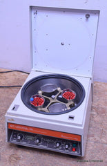 IEC CENTRA-7R REFRIGERATED CENTRIFUGE WITH ROTOR AND BUCKETS