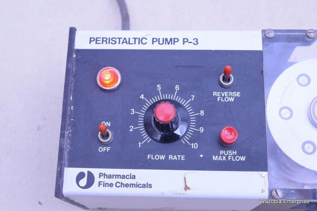 PHARMACIA FINE CHEMICALS PERISTALTIC PUMP P-3