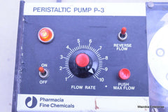 PHARMACIA FINE CHEMICALS PERISTALTIC PUMP P-3