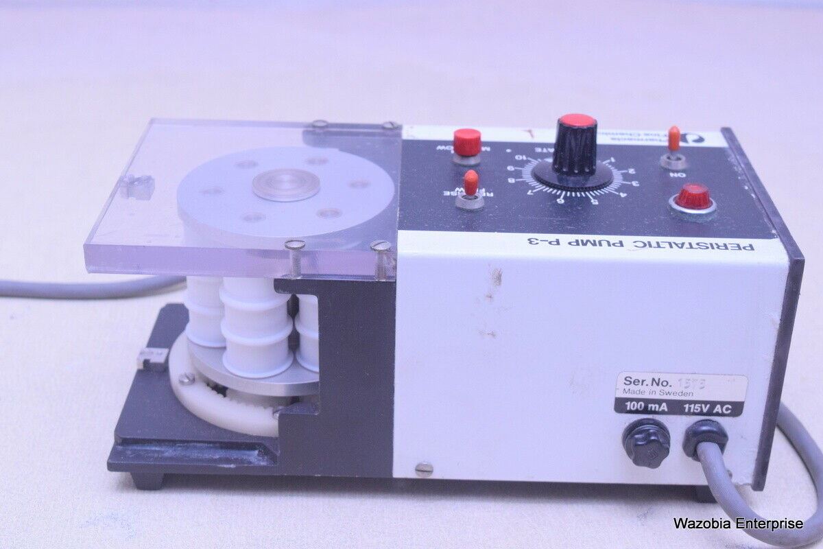 PHARMACIA FINE CHEMICALS PERISTALTIC PUMP P-3