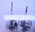 LOT OF 4 MEDICAL INSTRUMENTS STAND POLE ALARIS DINAMAP WELCH ALLYN