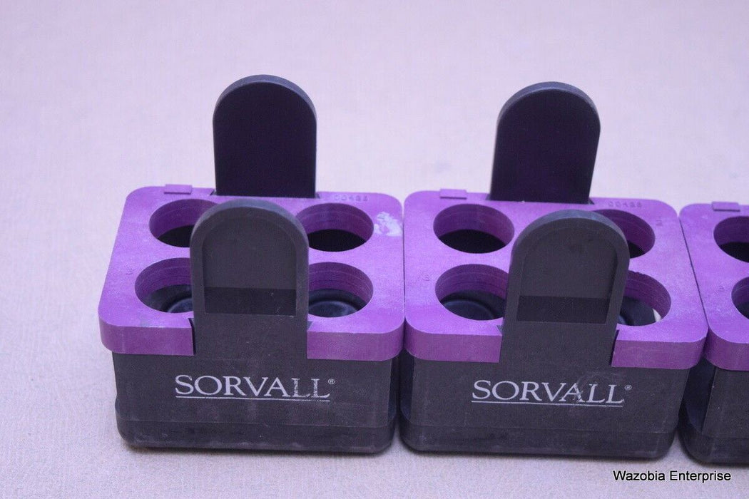 LOT OF 5 SORVALL CENTRIFUGE SWING ROTOR ADAPTERS