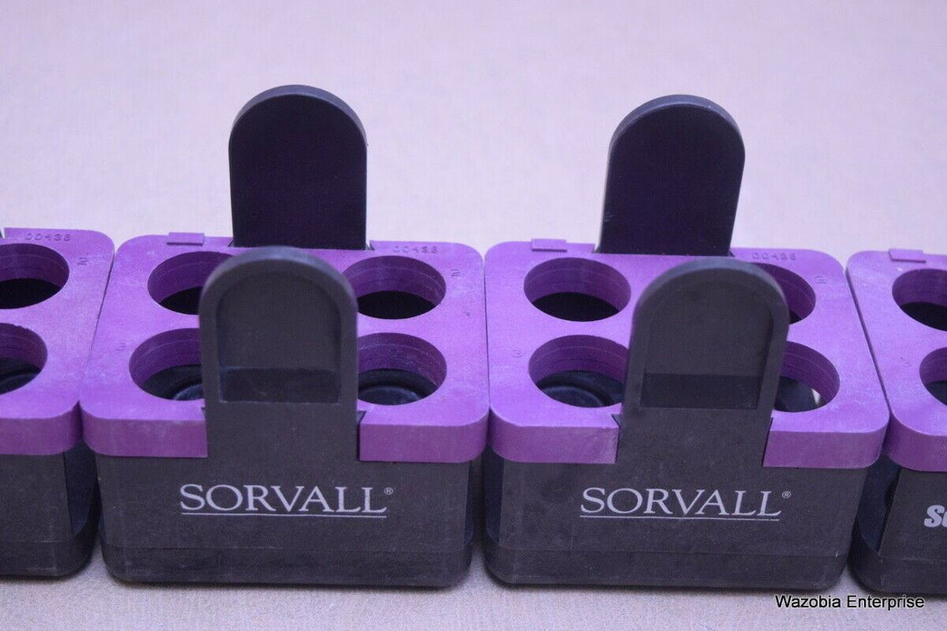 LOT OF 5 SORVALL CENTRIFUGE SWING ROTOR ADAPTERS