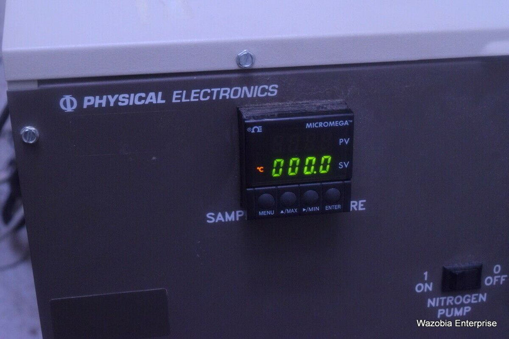 PHYSICAL ELECTRONICS TIME OF FLIGHT MASS SPECTROMETER MODEL 20-900 11-770 16-700
