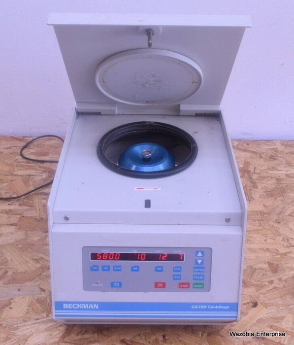BECKMAN GS-15 R CENTRIFUGE WITH CONICAL C0650 ROTOR