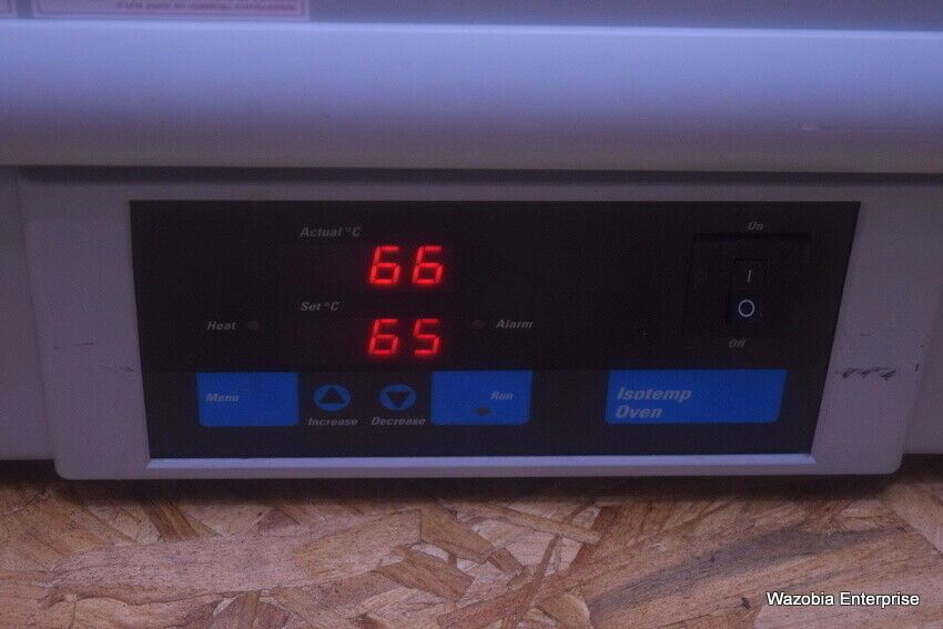 FISHER SCIENTIFIC ISOTEMP OVEN MODEL 838F