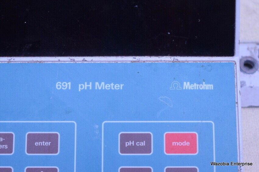 BRINKMANN METROHM 691 PH METER