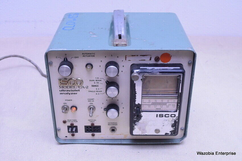 ISCO MODEL UA-2 ULTRAVIOLET ANALYZER