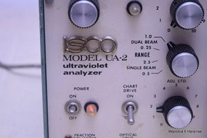 ISCO MODEL UA-2 ULTRAVIOLET ANALYZER