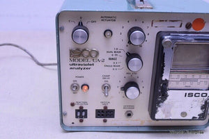 ISCO MODEL UA-2 ULTRAVIOLET ANALYZER