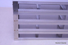 STAINLESS STEEL LABORATORY FREEZER RACK CRYOGENIC 23" X6"X9.5"