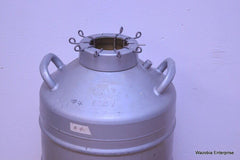 UNION CARBIDE CRYOGENIC LIQUID NITROGEN CONTAINER W/ CANISTERS TYPE LD-30